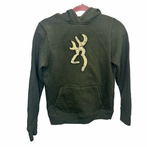 Browning Olive Green Hoodie Size XLarge